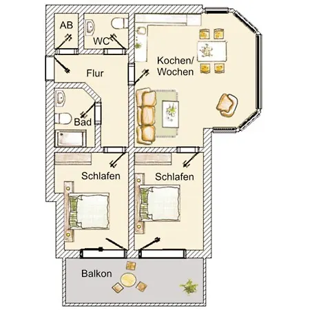 Appartement Haus Baltic *